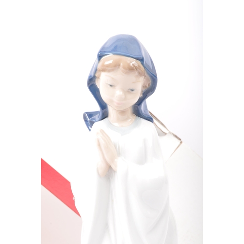 74 - Nao  – 02001877 'A Child's Prayer’ & 02001624 'Finale Pose’- original Nao hand crafted porcelain sta... 