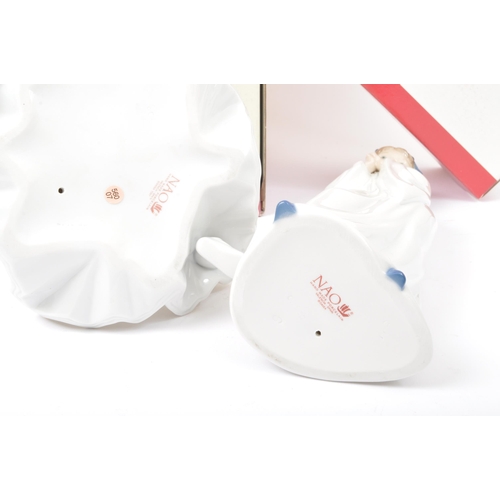 74 - Nao  – 02001877 'A Child's Prayer’ & 02001624 'Finale Pose’- original Nao hand crafted porcelain sta... 