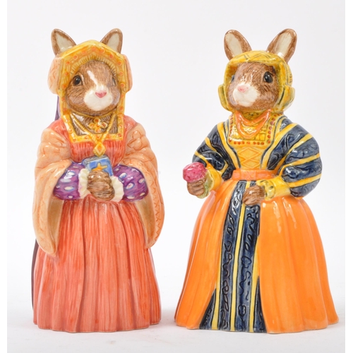 91 - Royal Doulton - Bunnykins - The Tudor Collection - Henry VIII Wives -  A collection of five vintage ... 