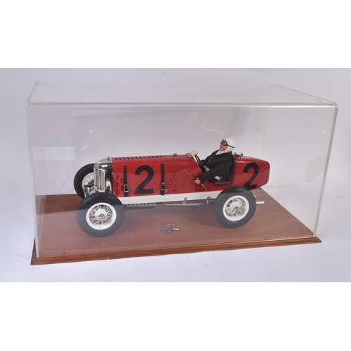 10 - A Limited Edition Gilbow made 1/8 scale clockwork model race car of a Miller Indy race car. Diecast ... 