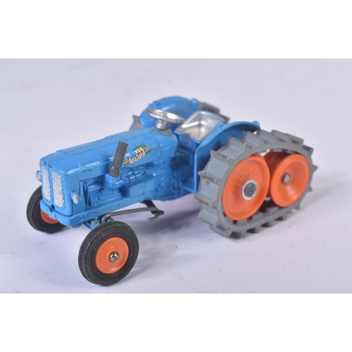 107 - An original vintage Dinky Toys boxed diecast model No. 54 Fordson Power Major with Roadless Hal Trac... 