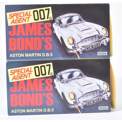 11 - Two original Hornby made Corgi Toys boxed James Bond diecast models No. CC04204G Aston Martin DB5 in... 