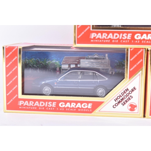 110 - Paradise Garage - 1/43 Scale Precision Diecast - a collection of x5 Australian made Paradise Garage ... 