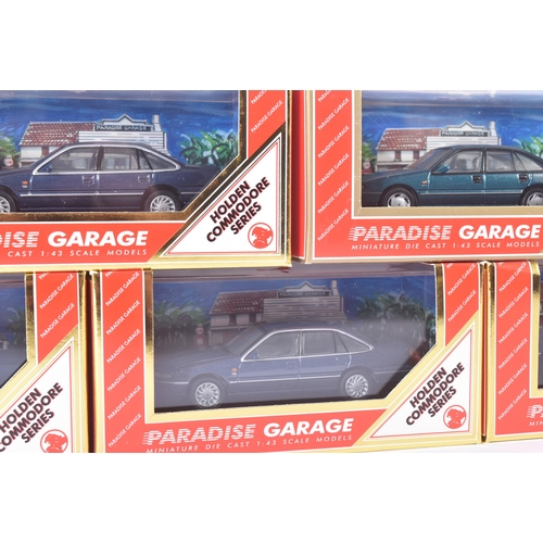 110 - Paradise Garage - 1/43 Scale Precision Diecast - a collection of x5 Australian made Paradise Garage ... 