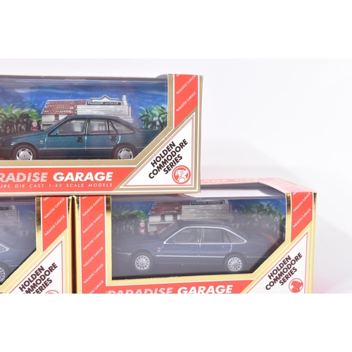 110 - Paradise Garage - 1/43 Scale Precision Diecast - a collection of x5 Australian made Paradise Garage ... 