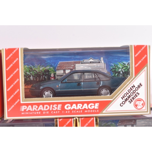 118 - Paradise Garage - 1/43 Scale Precision Diecast - a collection of x5 Australian made Paradise Garage ... 