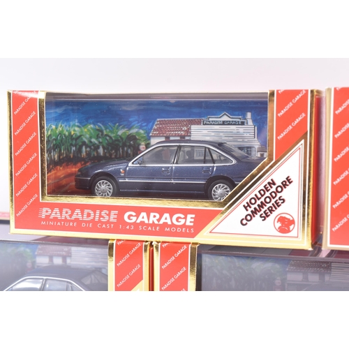 118 - Paradise Garage - 1/43 Scale Precision Diecast - a collection of x5 Australian made Paradise Garage ... 