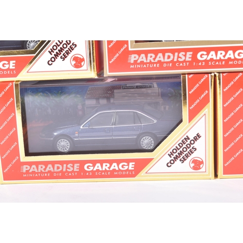 118 - Paradise Garage - 1/43 Scale Precision Diecast - a collection of x5 Australian made Paradise Garage ... 