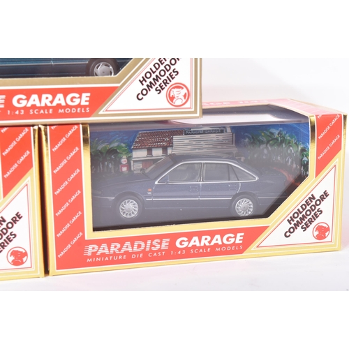 118 - Paradise Garage - 1/43 Scale Precision Diecast - a collection of x5 Australian made Paradise Garage ... 