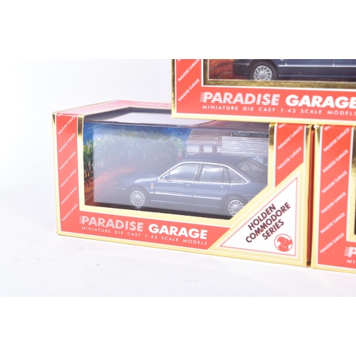 118 - Paradise Garage - 1/43 Scale Precision Diecast - a collection of x5 Australian made Paradise Garage ... 