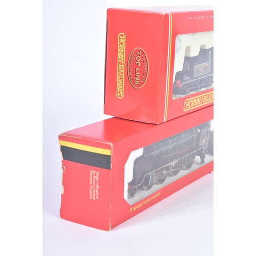 144 - Two vintage Hornby OO gauge model railway trainset locomotive engines comprising; R2063 Southern Rai... 