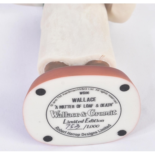 146 - Wallace & Gromit - Robert Harrop - WG06 ' Wallace - A Matter Of Loaf & Death '. Limited to 1000. Hig... 