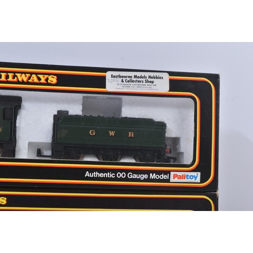 154 - A collection of x3 Palitoy Mainline OO gauge model railway trainset locomotive engines comprising; 3... 