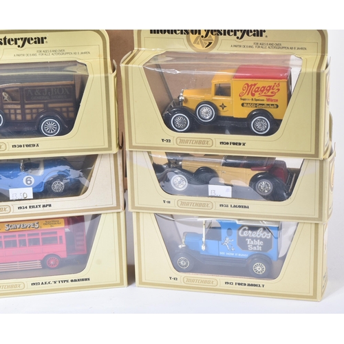 156 - A large collection of vintage Matchbox Models of Yesteryear / Y-Series boxed diecast model cars. Exa... 