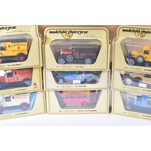 156 - A large collection of vintage Matchbox Models of Yesteryear / Y-Series boxed diecast model cars. Exa... 