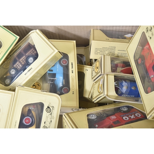 156 - A large collection of vintage Matchbox Models of Yesteryear / Y-Series boxed diecast model cars. Exa... 