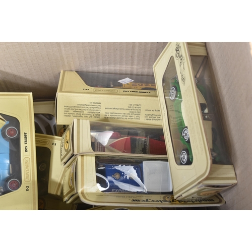 156 - A large collection of vintage Matchbox Models of Yesteryear / Y-Series boxed diecast model cars. Exa... 