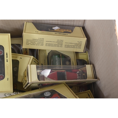 156 - A large collection of vintage Matchbox Models of Yesteryear / Y-Series boxed diecast model cars. Exa... 