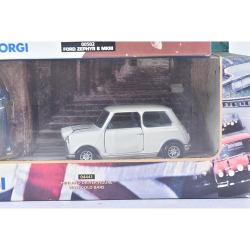 158 - Two Corgi made TV and film related diecast models comprising 04441 The Italian Job Mini with driver ... 