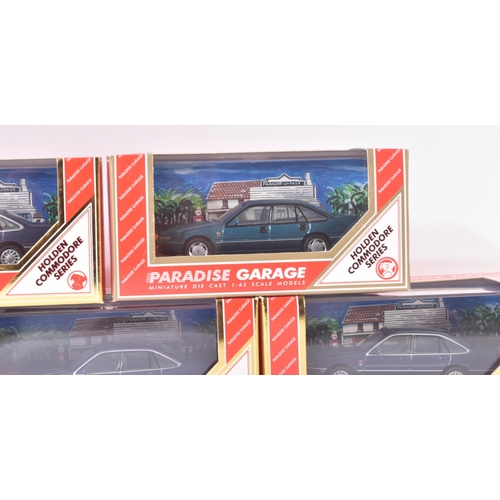 160 - Paradise Garage - 1/43 Scale Precision Diecast - a collection of x5 Australian made Paradise Garage ... 