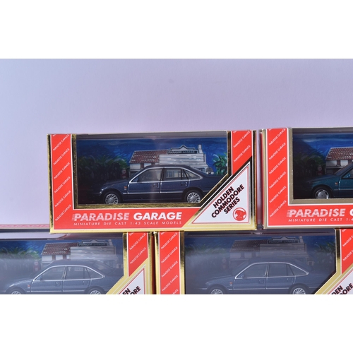 160 - Paradise Garage - 1/43 Scale Precision Diecast - a collection of x5 Australian made Paradise Garage ... 