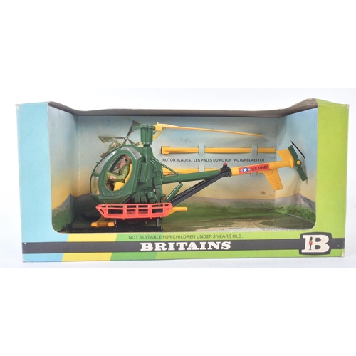17 - A vintage Britain's 1/32 scale diecast (and plastic parts) model No. 9761 Hughes 300C Rescue Helicop... 