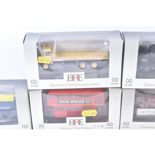 172 - A collection of assorted EFE Exclusive First Editions 1/76 scale / OO gauge / trackside diecast mode... 