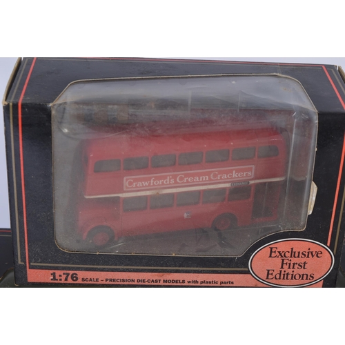 174 - A collection of x8 EFE Exclusive First Editions 1/76 scale boxed diecast model buses. Examples to in... 