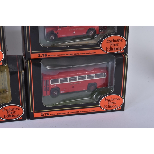 174 - A collection of x8 EFE Exclusive First Editions 1/76 scale boxed diecast model buses. Examples to in... 