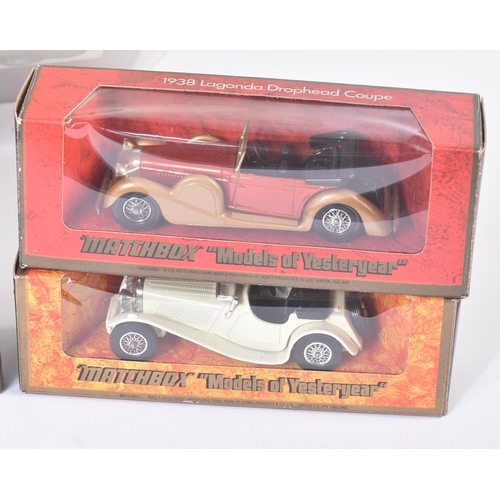 181 - A collection of x22 vintage Matchbox Models of Yesteryear / Y-Series boxed diecast model cars. Examp... 