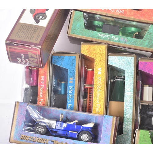 181 - A collection of x22 vintage Matchbox Models of Yesteryear / Y-Series boxed diecast model cars. Examp... 