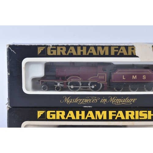 183 - Two boxed Graham Farish N gauge model railway trainset locomotive engines comprising No. 1201 Class ... 