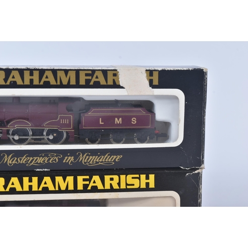 183 - Two boxed Graham Farish N gauge model railway trainset locomotive engines comprising No. 1201 Class ... 