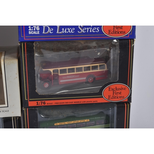 192 - A collection of x10 EFE Exclusive First Editions 1/76 scale boxed diecast model buses. Examples to i... 