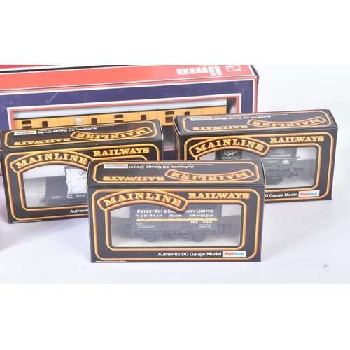 193 - A collection of Lima and Palitoy Mainline OO gauge model railway trainset locomotive rolling stock c... 