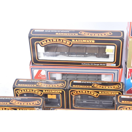 193 - A collection of Lima and Palitoy Mainline OO gauge model railway trainset locomotive rolling stock c... 