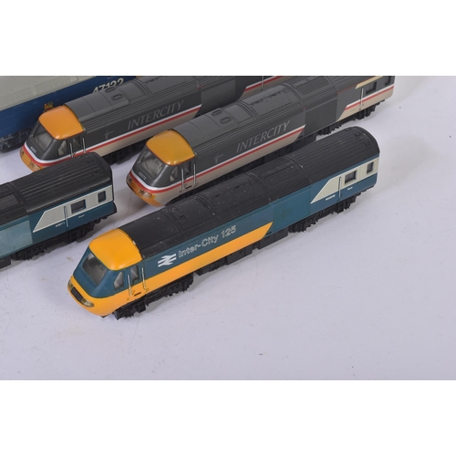 203 - A collection of x5 Hornby OO gauge model railway diesel trainset locomotive engines. All Intercity e... 