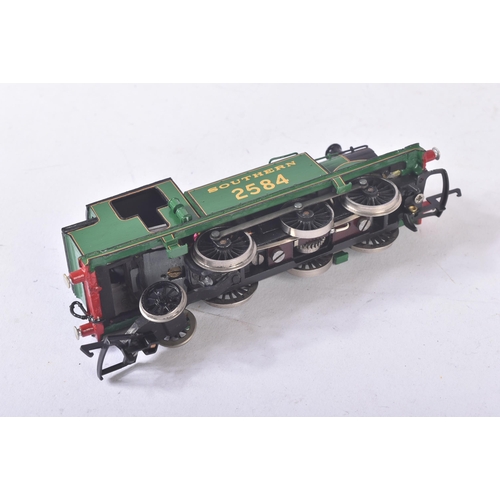 206 - Two kit built Wills Finecast OO gauge model railway trainset locomotive engines comprising; Southern... 