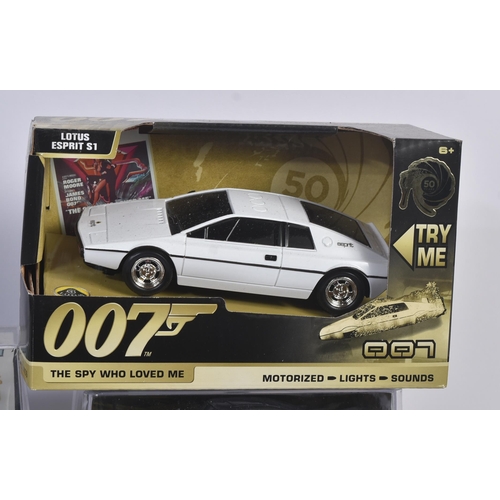 207 - A collection of assorted James Bond themed diecast of various scales and makers to include; Corgi Ro... 