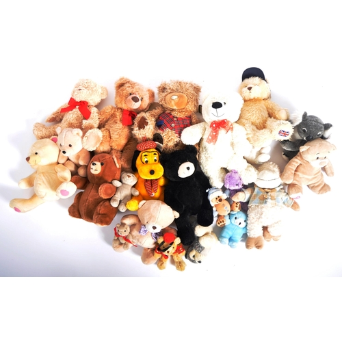 224 - Teddy Bears - a collection of x 18 assorted teddy bears / plush toys to include: PMS, The Perfume Sh... 