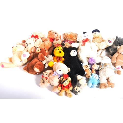 224 - Teddy Bears - a collection of x 18 assorted teddy bears / plush toys to include: PMS, The Perfume Sh... 