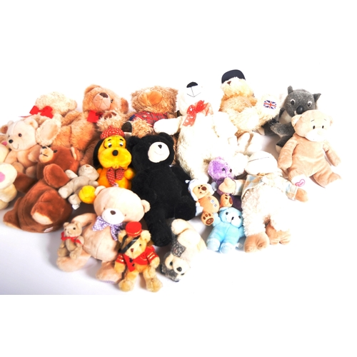 224 - Teddy Bears - a collection of x 18 assorted teddy bears / plush toys to include: PMS, The Perfume Sh... 