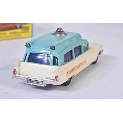 23 - An original vintage Corgi Toys boxed diecast model No. 437 Superior Ambulance on Cadillac Chassis. T... 