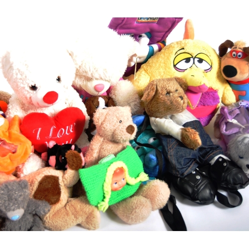 231 - Teddy Bears - a collection of x 12 assorted teddy bears bags / plush toys to include: Kook Birds, Pa... 