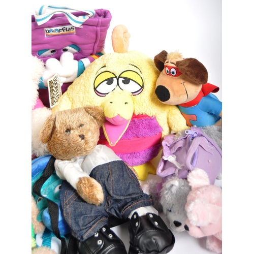 231 - Teddy Bears - a collection of x 12 assorted teddy bears bags / plush toys to include: Kook Birds, Pa... 