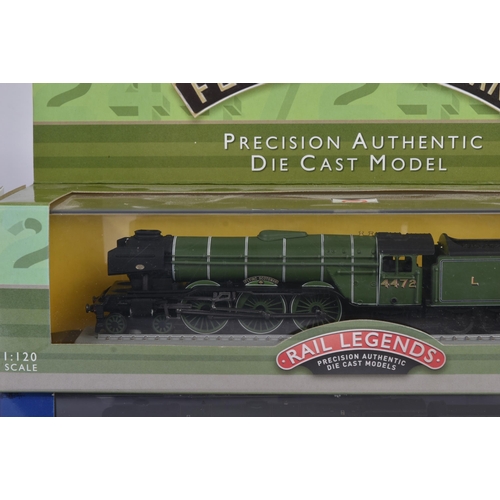 24 - Corgi Rail Legends - collection of four 1/120 scale diecast model static locomotive engines comprisi... 