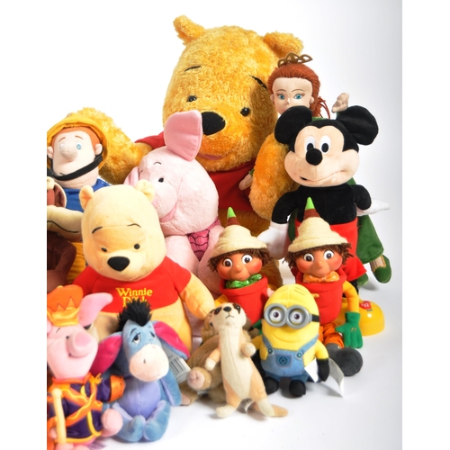 243 - Teddy Bears - a collection of x 30 assorted teddy bears / plush toys to include: Disney, Keel, Hasbr... 