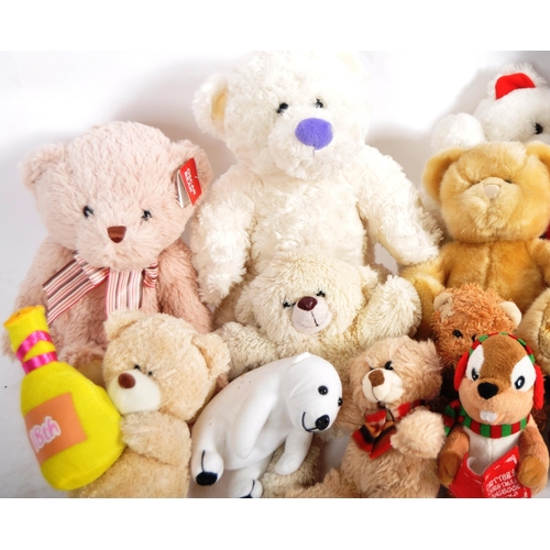 245 - Teddy Bears - a collection of x 14 assorted teddy bears / plush toys to include: Chilly & Co., A.S W... 