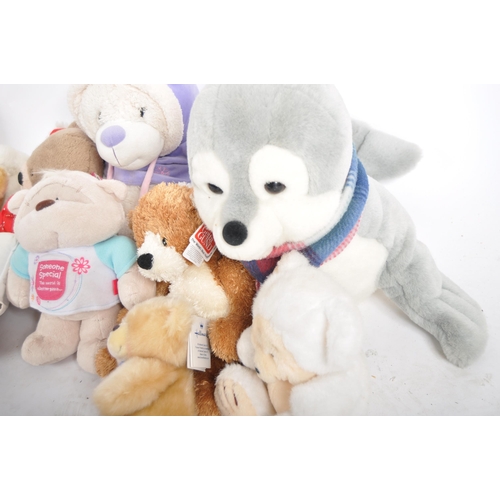 245 - Teddy Bears - a collection of x 14 assorted teddy bears / plush toys to include: Chilly & Co., A.S W... 