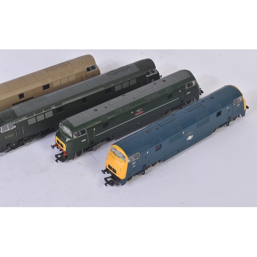 253 - A collection of x4 Lima and Palitoy Mainline OO gauge model railway diesel trainset locomotive engin... 